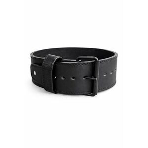 Iron Bull Strength Weightlifting Belt Mens Large Black Leather 10mm Powerlifting